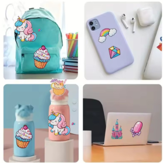 Preview: Diamond-Painting--2-Stueck-Aufkleber-Dinosaurier